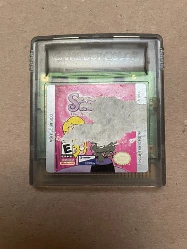 Sabrina: The Animated Series Zapped (Nintendo Game Boy Color, 2000) Cart Only