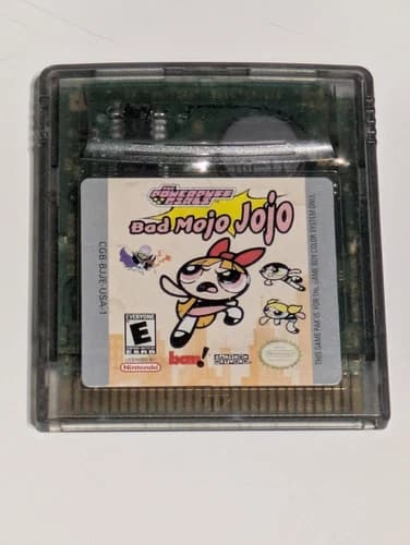 Powerpuff Girls: Bad Mojo Jojo for Nintendo Game Boy Color Authentic