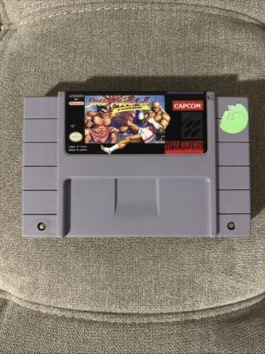 Street Fighter 2 Super Nintendo SNES Video Game Cartridge *TESTED* - FAST SHIP!