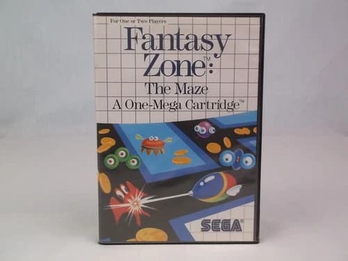 Fantasy Zone: The Maze (Sega Master, 1988) CIB, Authentic