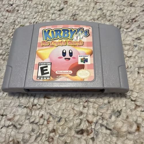 Kirby 64-Crystal Shards - Nintendo 64 (N64) Authentic