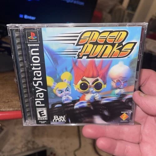 PS1 Speed Punks (Sony PlayStation 1, 2000 Complete w/ Manual VG Tested Free Ship