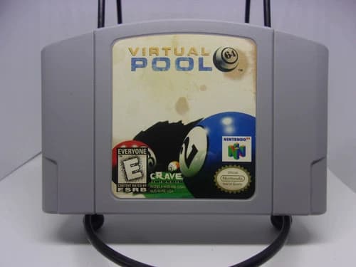 Virtual Pool 64 (Nintendo 64, N64 1998)