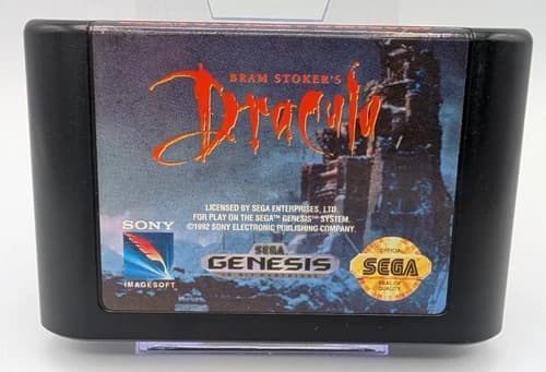 Bram Stoker's Dracula (Sega Genesis, 1993) - Game Only - Tested