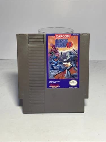 Mega Man 3 Nintendo Entertainment System, 1990) Authentic Tested Works READ