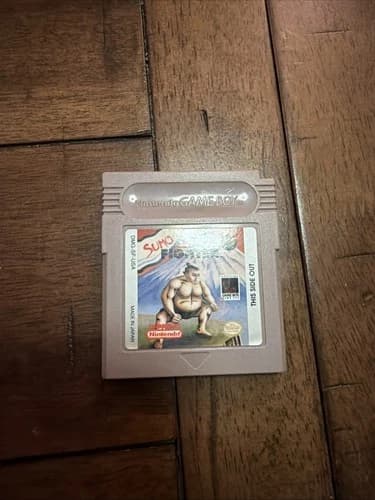 Sumo Fighter (Nintendo Game Boy, 1993) AUTHENTIC