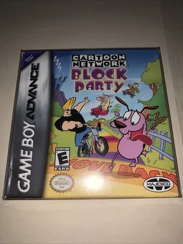 Cartoon Network Block Party (Nintendo Game Boy Advance) CIB Complete Amazing