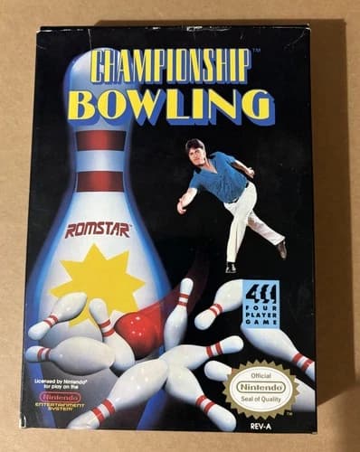 Nintendo NES Championship Bowling Complete CIB