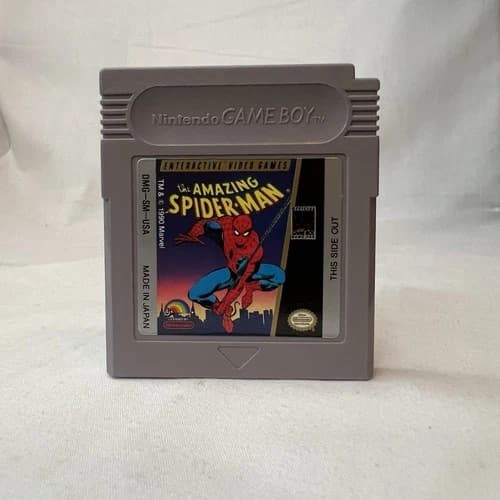 The Amazing Spider-Man Game Boy Original Nintendo GB Spiderman Authentic