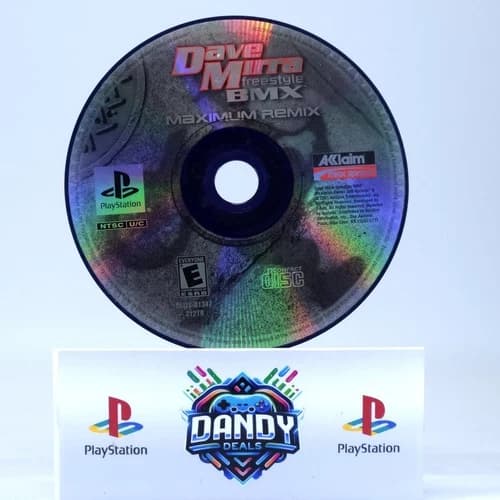 Dave Mirra Freestyle BMX Maximum Remix PS1 - PlayStation