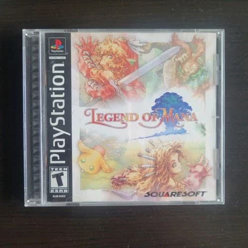 Legend of Mana Sony PlayStation 1 Black Label