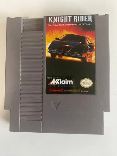 Knight Rider NES Nintendo Entertainment System Video Game Classic Tested Working