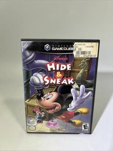 Disney’s Hide And Sneak (Nintendo Gamecube 2003) Capcom Complete Tested #ML