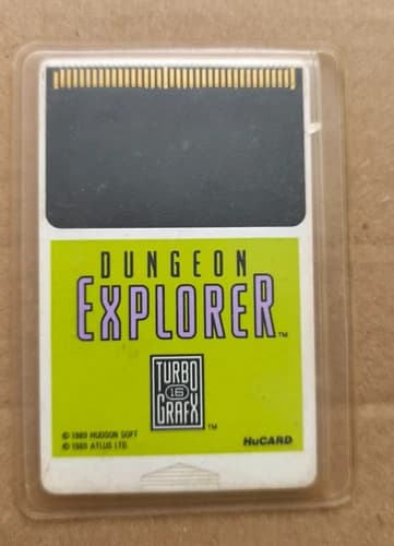 DUNGEON EXPLORER - TurboGrafx-16 TG16 Game - HuCard TESTED - Authentic