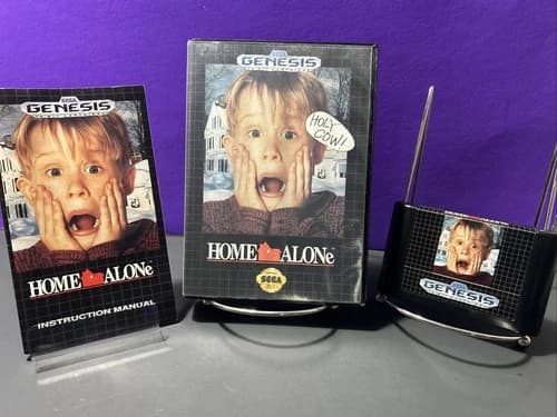 Home Alone (Sega Genesis, 1992) Authentic Tested Complete
