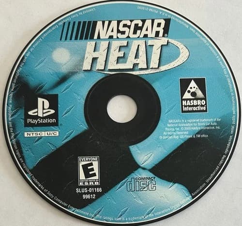 NASCAR Heat (Sony PlayStation 1, PS1) DISC ONLY | NO TRACKING | M1888