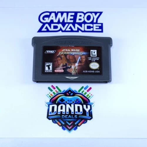 Star Wars Episode 1 I Jedi Power Battles GBA Authentic, Tested - GameBoy Advance