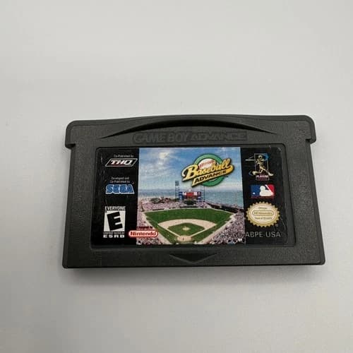 Baseball Advance (2002) Nintendo Game Boy Advance GBA Cartridge Only - Tested!