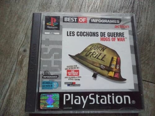 Les Cochons De Guerre Ps1 playstation 1 FR Complet AVEC NOTICE HOGS OF WAR PSX