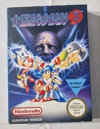 Nintendo NES Mega Man 3 CIB Collectors Condition!!!