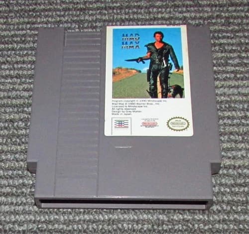 Mad Max for Nintendo NES Authentic Fast Free Shipping