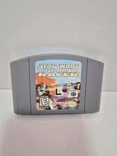 Star Wars Episode I Racer Nintendo 64 N64 Authentic Cartridge Tested