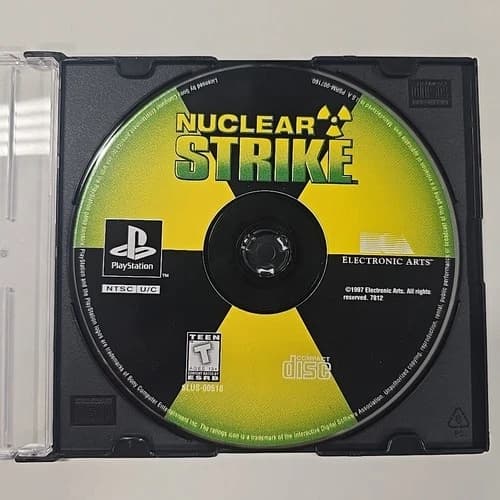 Nuclear Strike (Sony PlayStation 1, 1997) Disc Only