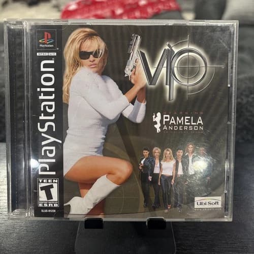 VIP - PAMELA ANDERSON V.I.P. Sony PlayStation 1, 2001 PS1 Play Tested Video Game