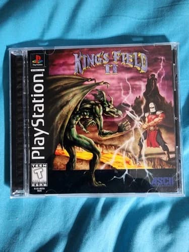 Sony PlayStation PS1 CIB Kings Field 2 Free Shipping