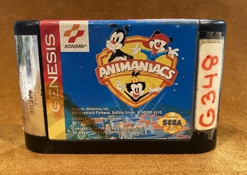 Animaniacs (Sega Genesis) Cartridge Only - SHIPS FAST!
