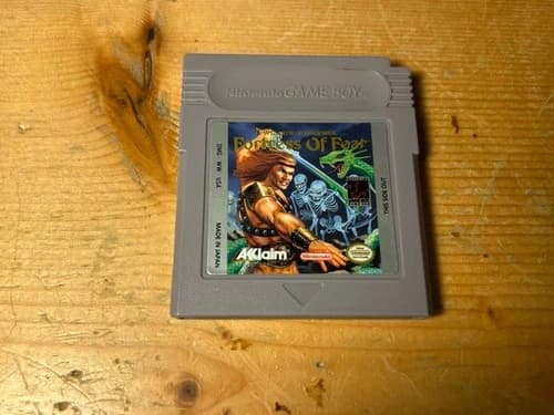 Fortress of Fear: Wizards or Warriors X Game Boy Original Nintendo GB Authentic