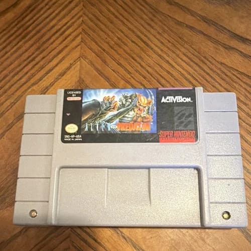 Activision Alien vs Predator SNES Super Nintendo Game Cartridge NTSC-U/C
