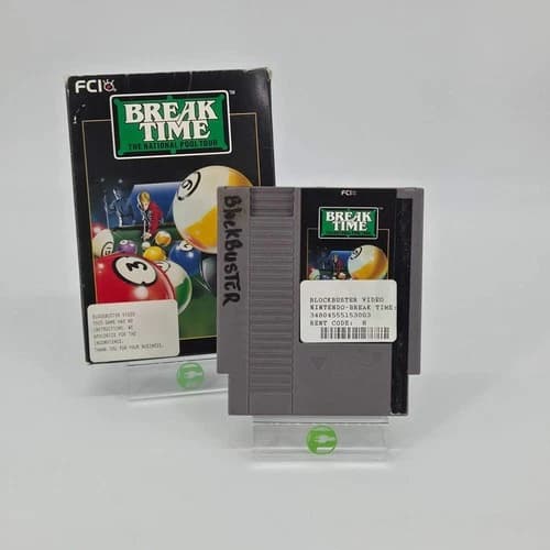 Break Time The National Pool Tour (Nintendo NES, 1992)