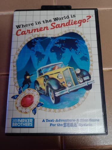 Where in the World is Carmen Sandiedgo? Sega Master System