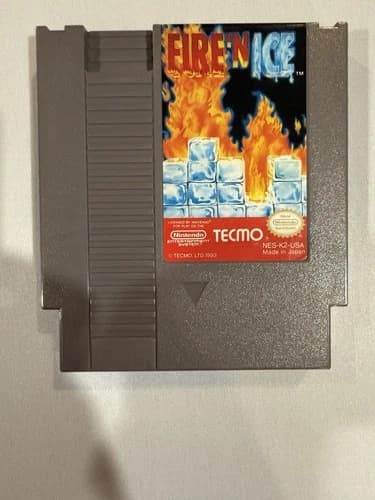 Fire 'N Ice (Nintendo Entertainment System, 1993) Authentic, Tested/Working