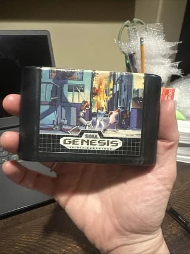 Sega Genesis Game Only Shadow Dancer The Secret Of Shinobi