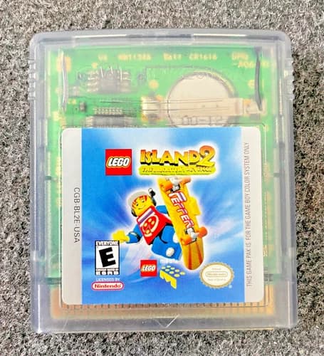 LEGO Island 2: The Brickster's Revenge (Nintendo Game Boy Color, 2001)