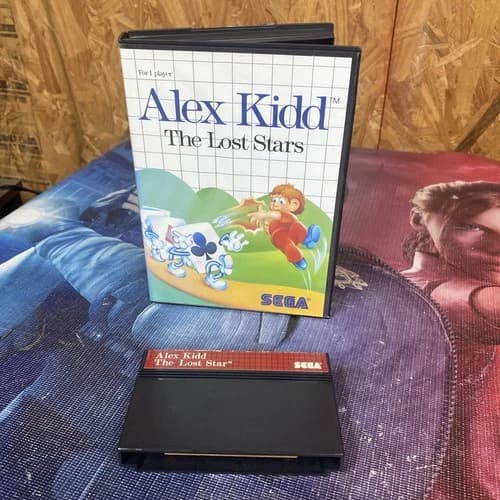 Alex Kidd: The Lost Stars (Sega Master, 1988) Tested - Authentic