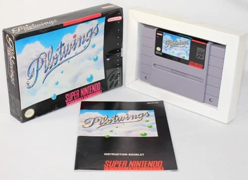 Pilotwings SNES Super Nintendo Complete CIB! Good Condition! Nice!