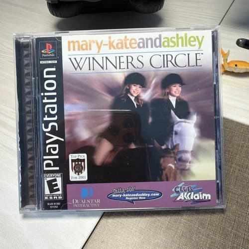Mary-Kate and Ashley Winner's Circle Playstation 1 PS1 Complete CIB Authentic
