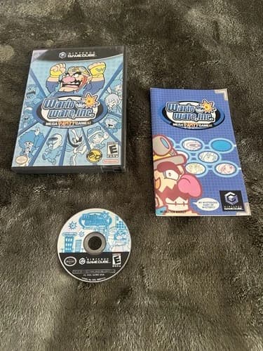 WarioWare Inc Mega Party Game Nintendo GameCube CIB Complete Tested Ships Fast