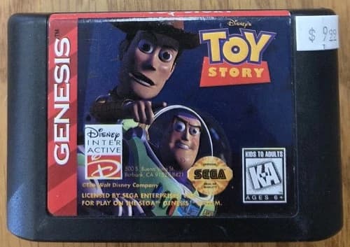 Disney Interactive Toy Story Sega Genesis