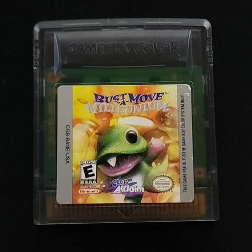 Bust-A-Move Millennium Nintendo Gameboy Color GBC AUTHENTIC USED