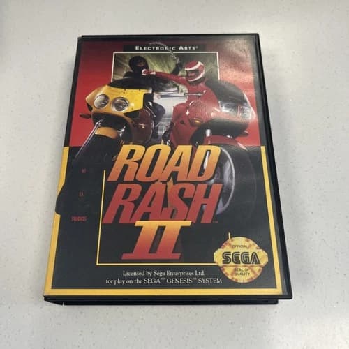 Road Rash II 2 (Sega Genesis) CIB Complete
