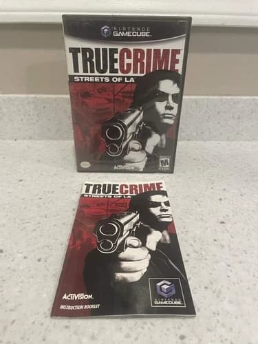 True Crime Streets of L.A. (Nintendo GameCube, 2003) CIB Complete In Box