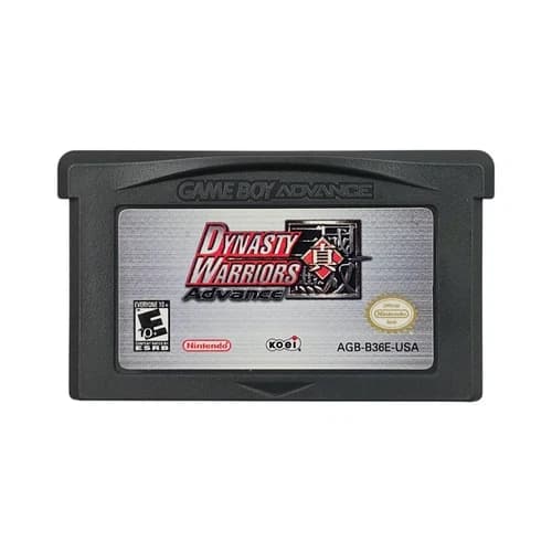 Dynasty Warriors Advance (Nintendo Game Boy Advance GBA) Cartridge, Tested