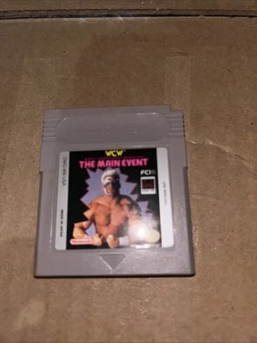 WCW: The Main Event Game Boy Original World Championship Wrestling Sting 1994