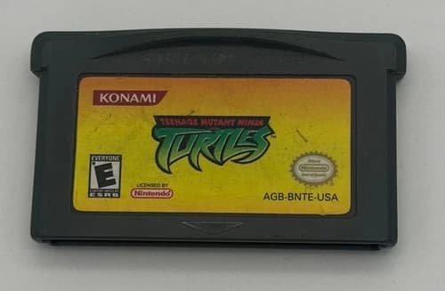 Teenage Mutant Ninja Turtles (Nintendo Game Boy Advance, GBA, 2003) Authentic