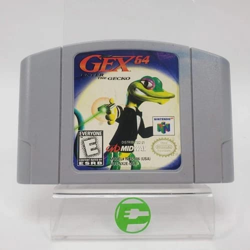Gex 64 (Nintendo 64 N64, 1998)