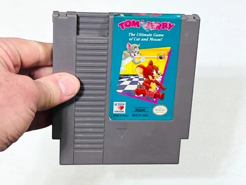 Tom & Jerry - Authentic Nintendo NES Game - Tested